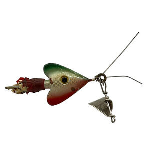 Vintage Fred Arbogast Hawaiian Wiggler No. 2 Fishing Gear Lure Spinner Fish Bait